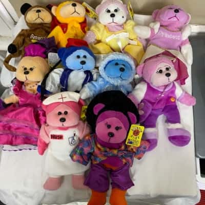 Lot of 10 Beanie Kids