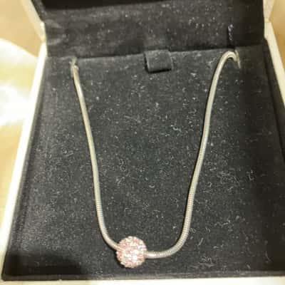 Swarovski Womens Necklace / Pendant Silver 
