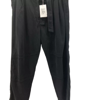 Womens Country Road Black Pants With Belt 