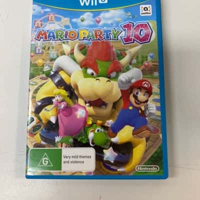 Wii U game Mario party 10