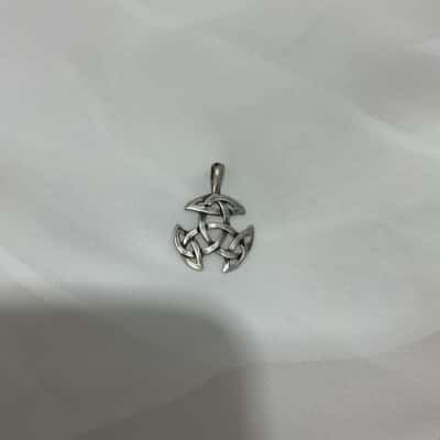 925 Stirling Silver Tribal Pendant