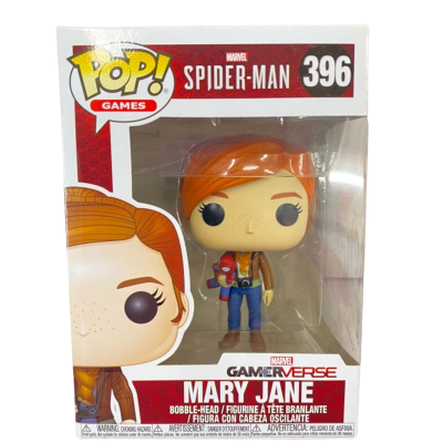 Funko Pop Marvel Games: Spider-Man Video Game - Mary Jane Collectible Figure,