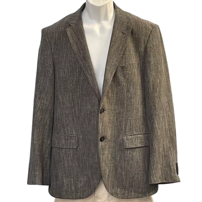 BOSS Mens Size L/48 Suit Jacket Grey