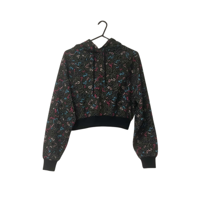 Womens L’urv Size XS Hoodie Black / Blue/ Pink/ Multicoloured 
