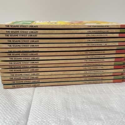 Sesame Street library of 15 books