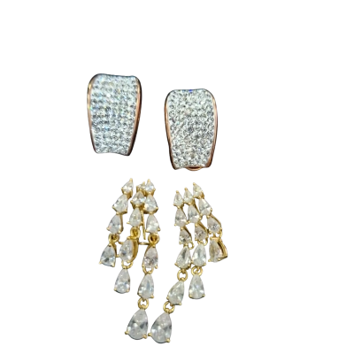  2 x Womens Earrings 