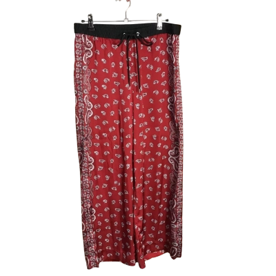 Michael Kors Womens  Size 6 Wide Leg Paisley Pattern Flowing Pant