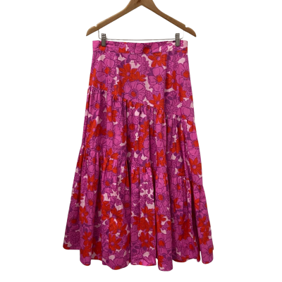 Sportsgirl Womens  Size 14 Maxi Skirt Floral 