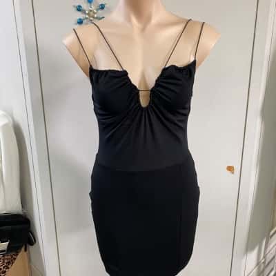 Showpo Womens Benice Strappy Contrast Mesh mini Size 6 