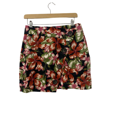 Country Road Womens  Size 8 Mini Skirt Floral 