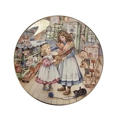 A Gift of Love  The NSPCC Christmas Plate 1990