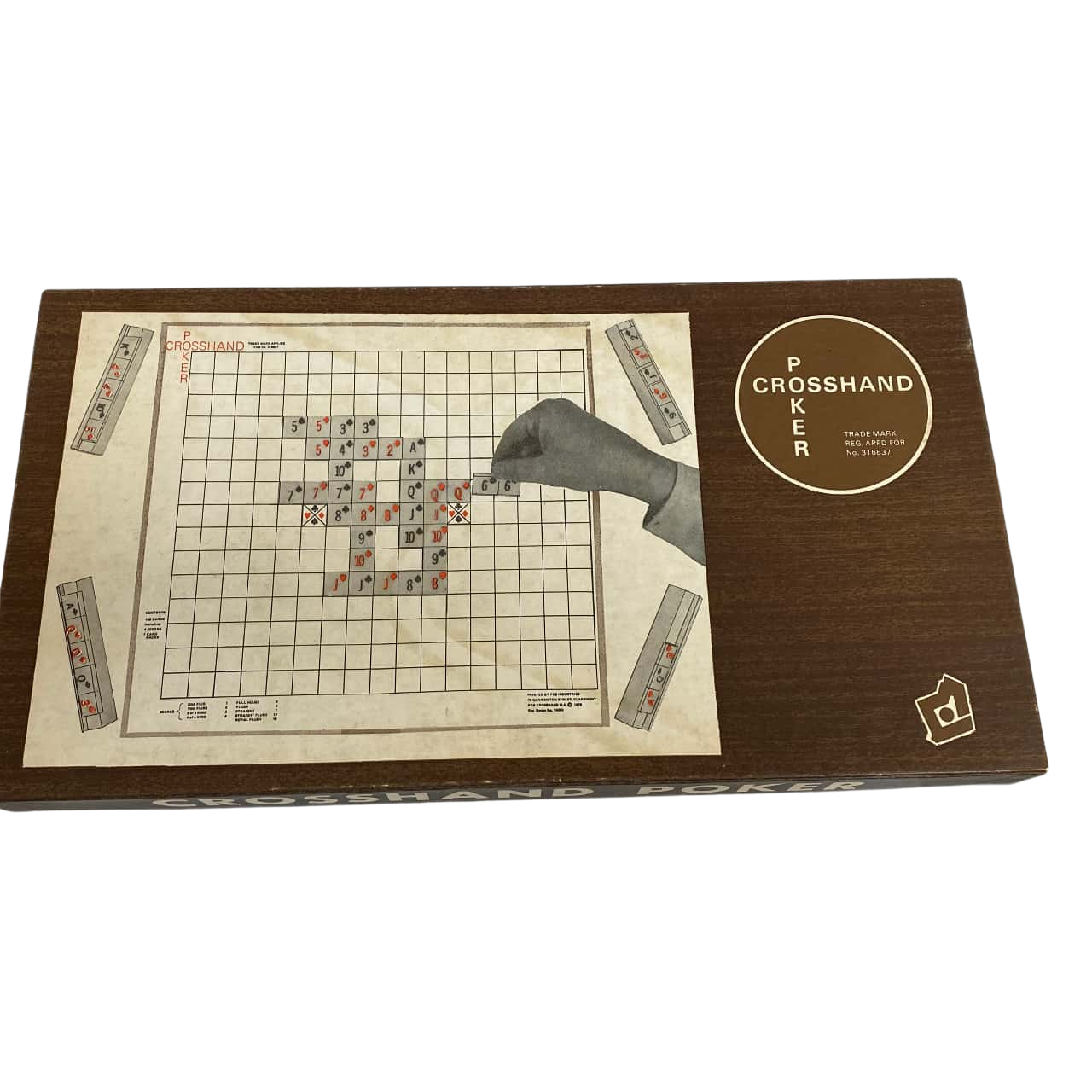 Vintage Crosshand Poker Game