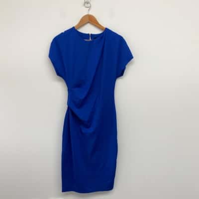 Oxford Blue Lana Ponti Dress Size 12 