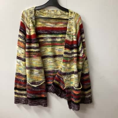 Womens  Size L Cardigan Multicoloured G