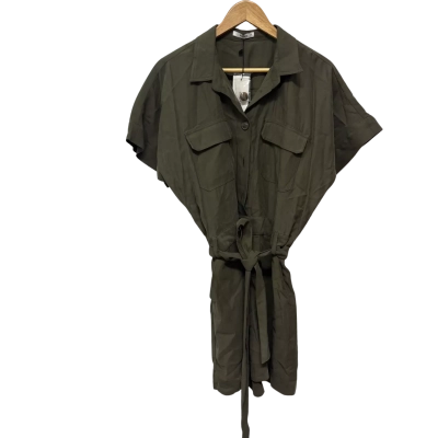 BNWT Sheike  Size 12 Short Sleeve Playsuit Green RRP$149.95 