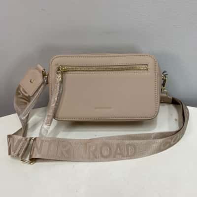 Country Road Womens Crossbody Camera Bag Beige 