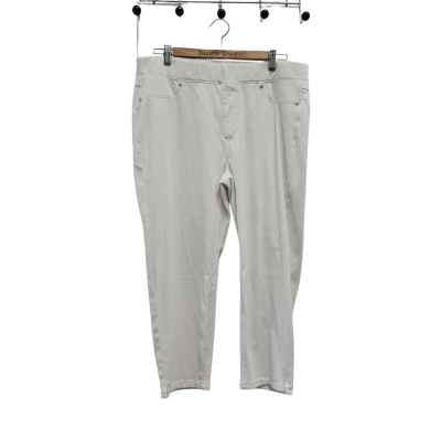 Virtuelle Best friend Crop Jegging White Size 18 BNWT RRP$99