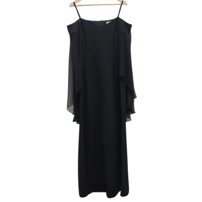 Anthea Crawford Downton Abbey Black Dress Size 18