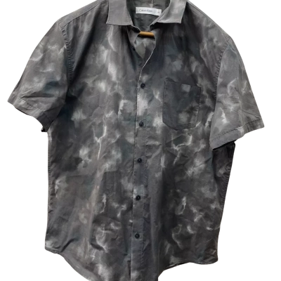 Calvin Klein Mens short sleeved shirt Grey 