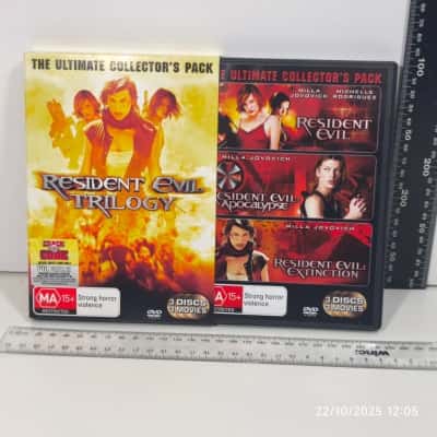 Resident Evil Trilogy DVD 