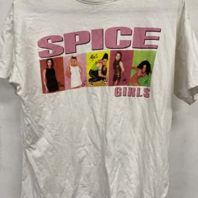 Spice Girls  Womens  Size XS T-shirts White 