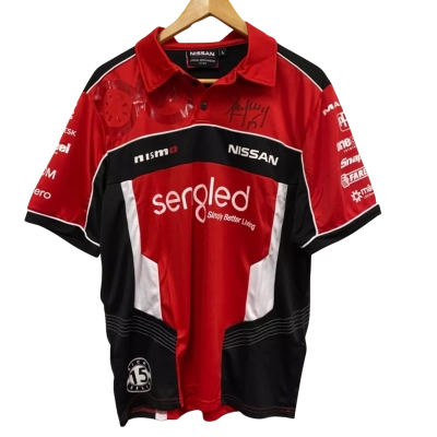 BNWT Nissan Signed Rick Kelley Top Signed Mens