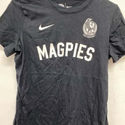 Collingwood AFL Womens  Size M T-shirts Black  