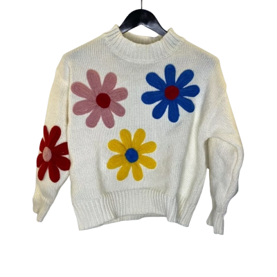 DUWAYKAM Womens  Size S Sweater Vest Beige 