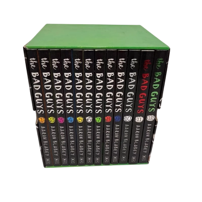 Aaron Blabey The Bad Guys Episodes 1–12 Complete Box Set Scholastic Paperback Books