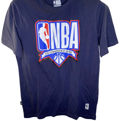 NBA Mens  T-shirt Size M Navy Blue 