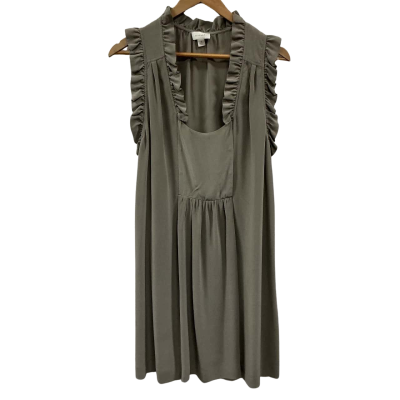 Witchery Womens Size 10 Sleeveless Dress Grey 