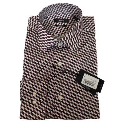 NEW BOSS long sleeve shirt Mens  Size 39 