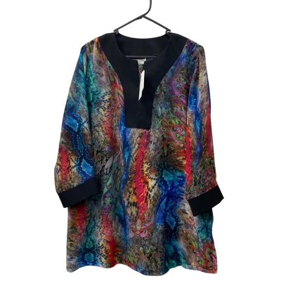  Women’sTanner Street  Size 14 3/4 Sleeve Top Multicoloured 