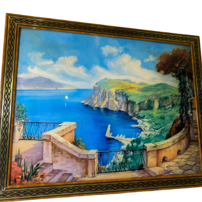 Vintage Frame Coastal 