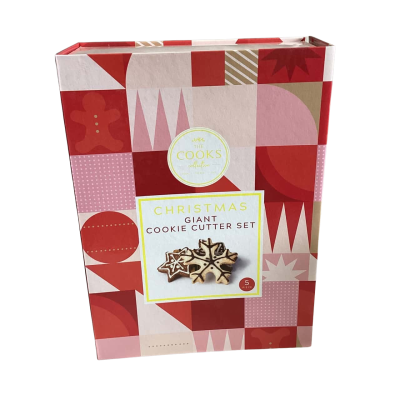 The Cooks Collection Christmas Giant Cookie Cutter Set