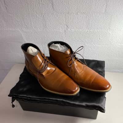 Menzclub Size 44 Tan Earlham Boot