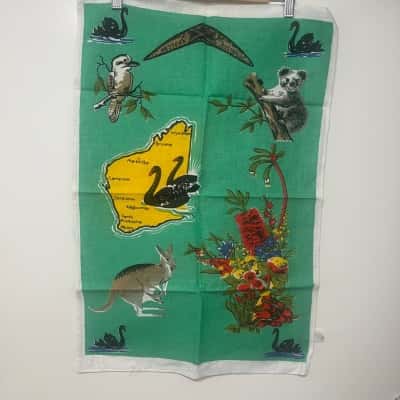 Decorative Tea Towel - Western Australia
