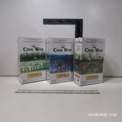 The Civil War VHS Bundle Trio Sealed As New 