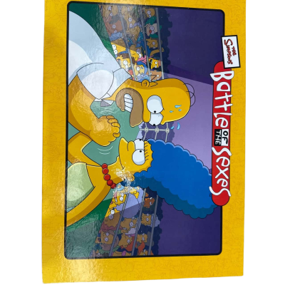 The Simpsons Battle of the Sexes board game 