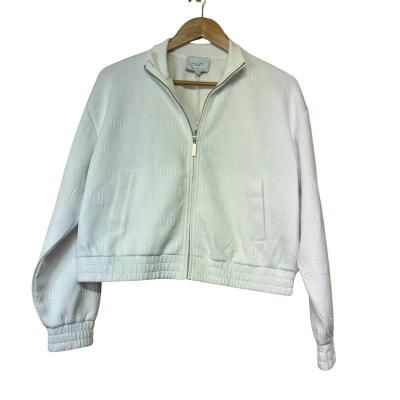 Brand New - D-Luxe White Bomber Jacket - Size S 