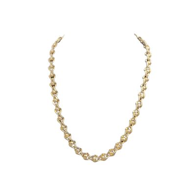 Vintage Womens Necklace Gold Tone Chain 