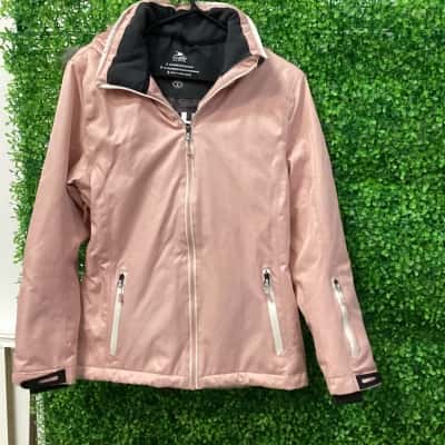 Crane Womens  Size S Hooded Jacket Pink  