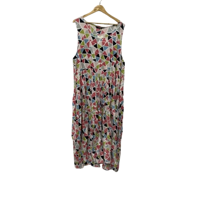 Sara Womens  Size 24 Casual Dress / Maxi Dress / Sleeveless Dress  Multicoloured 