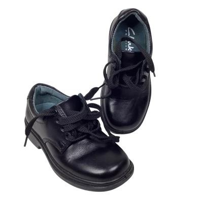 Clarks Daytona Kids School Shoes 10E Black