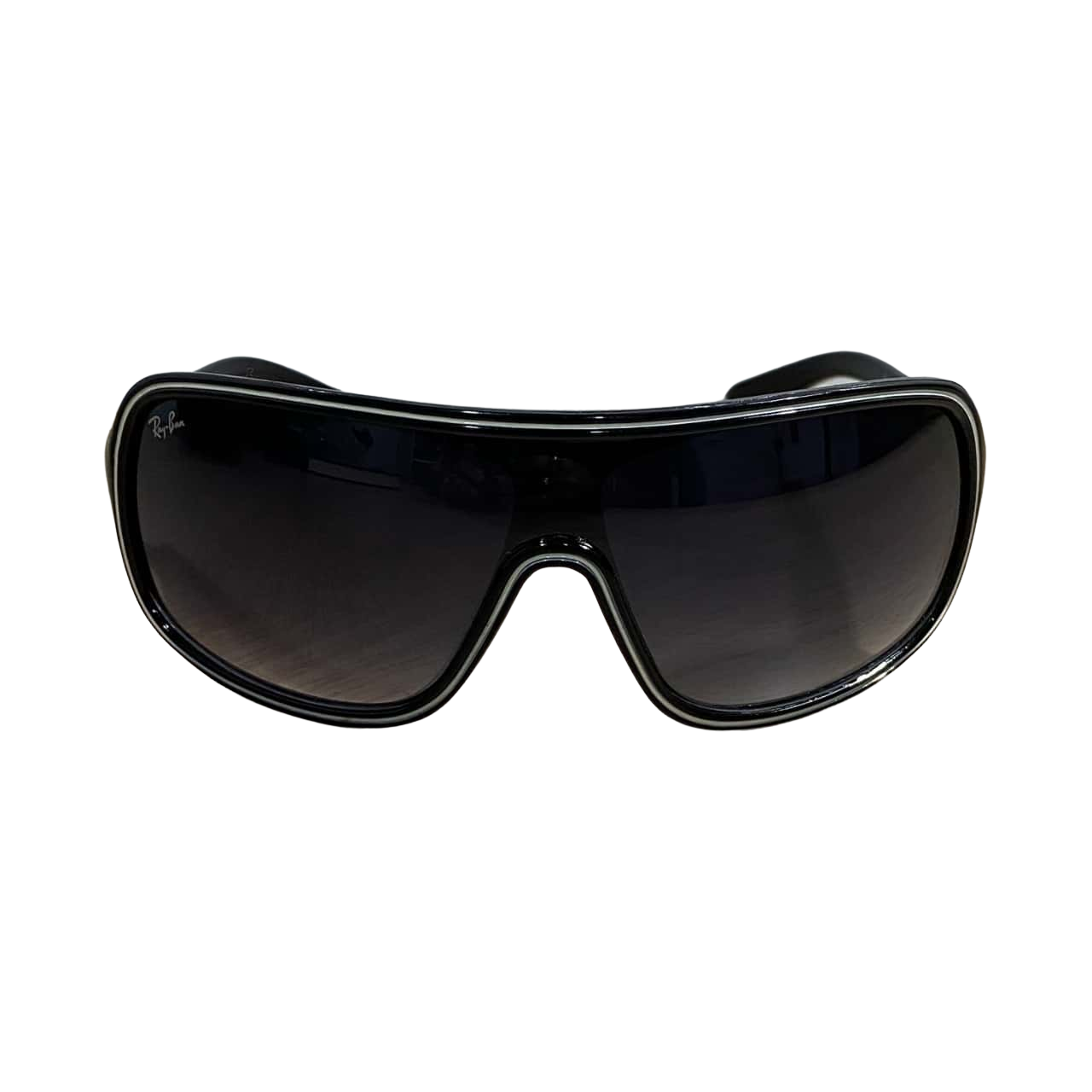 ✨未使用級✨Ray-Ban archive y2k sunglasses Y2K Wrap Around Sunglasses for Women Men Bat Trendy Mirrored
