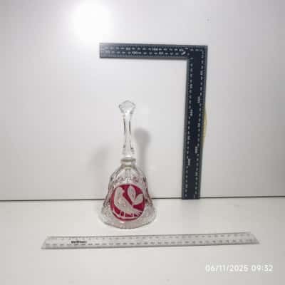  Vintage Hofbauer Byrdes Crystal Bell