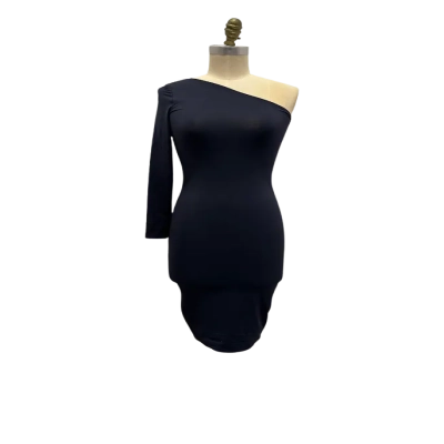 Kookai Womens  Size 2 Bodycon Dress Navy Blue 