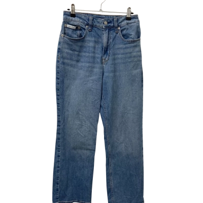Calvin Klein Womens  Size 28 Straight Leg Jeans Blue 
