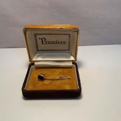 Vintage Mens Gold Tone Tie Tack