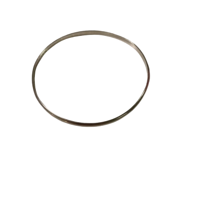 Stg Silver Stamped Bangle 6.8g